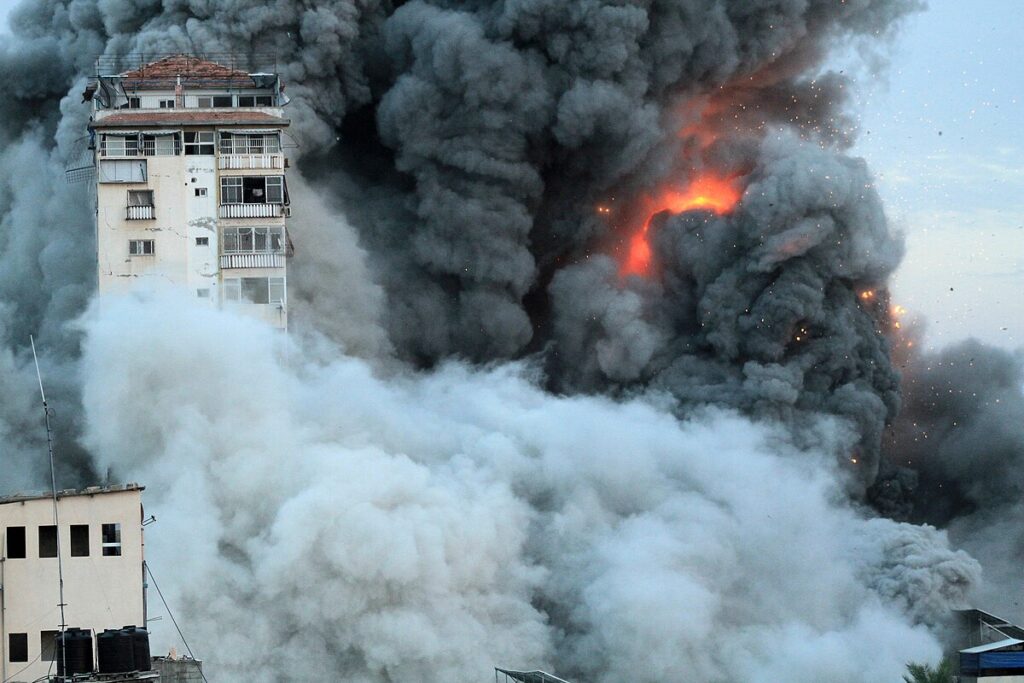 Daños en la Franja de Gaza durante octubre del 2023 | Ali Hamad, APAimages - WAFA